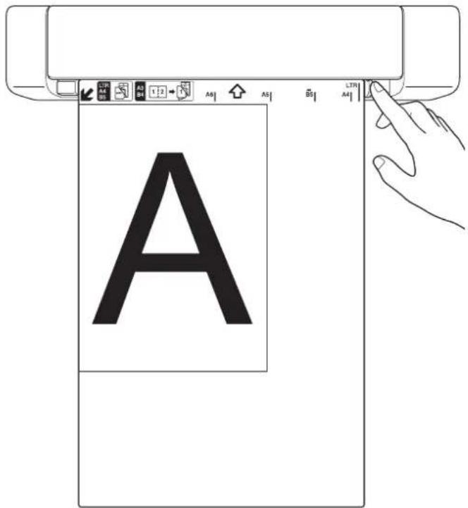 BROTHER DS940DW - Charger un document de taille non standard - 5
