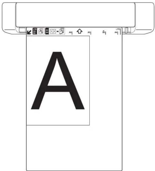 BROTHER DS940DW - Charger un document de taille non standard - 2