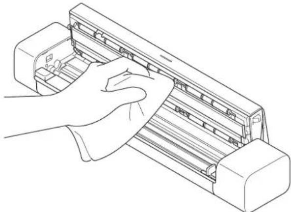 BROTHER DS940DW - Nettoyage du scanner et des rouleaux - 3