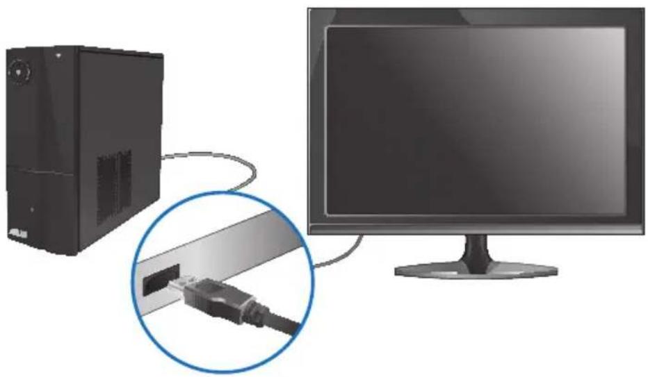 ASUS CP6130 - Σύνδεση συσκεύncy HDTV - 2