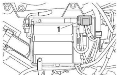 YAMAHA YS125 (2017) - Remplacement du fusible - 1