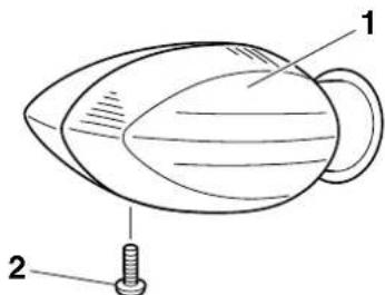 YAMAHA YS125 (2017) - Remplacement d'une ampoule de clignotant - 1