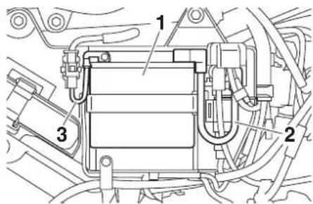 YAMAHA YS125 (2017) - Batterie - 1