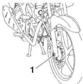 YAMAHA YS125 (2017) - AVERTISSEMENT - 1