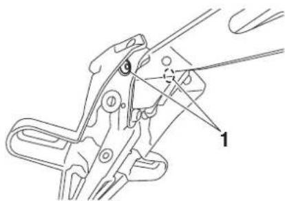 YAMAHA XJ1300 (2015) - Remplacement d'une ampoule d'éclairage de la plaque d'immatriculation - 3