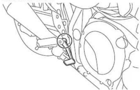 YAMAHA XJ1300 (2015) - Contrôle et lubrification de la pé- dale de frein et du sélecteur - 1