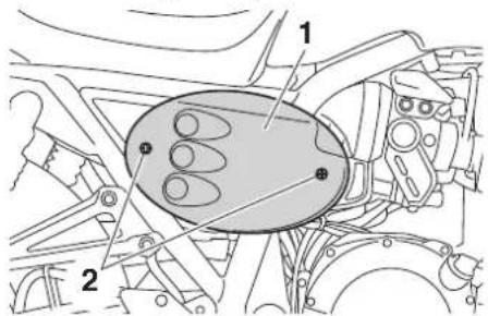 YAMAHA XJ1300 (2015) - Dépose et repose des caches - 3