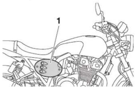 YAMAHA XJ1300 (2015) - Dépose et repose des caches - 1