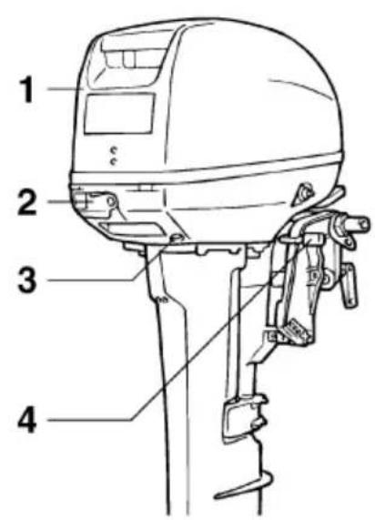 YAMAHA 9.9F (2015) - Remarque: - 2
