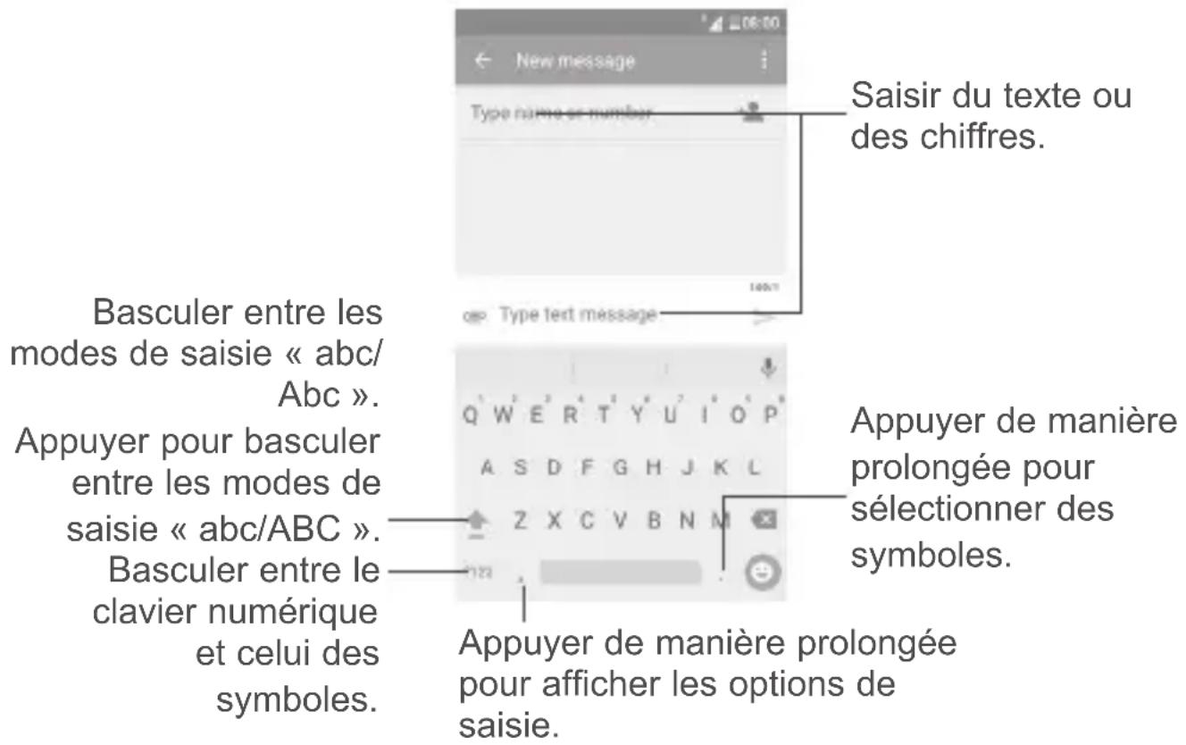 ALCATEL 1E - Changer l'orientation du clavier à l'écran - 1