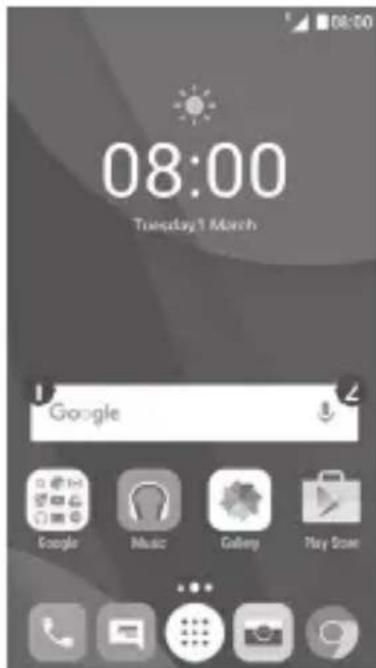 ALCATEL 1E - Barre de recherche - 1