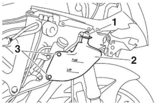 YAMAHA YZFR6 (2017) - Changement du liquide de refroidissement - 3