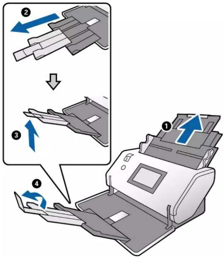 EPSON WorkForce DS30000 - Positionnement d'originaux de taille standard - 2