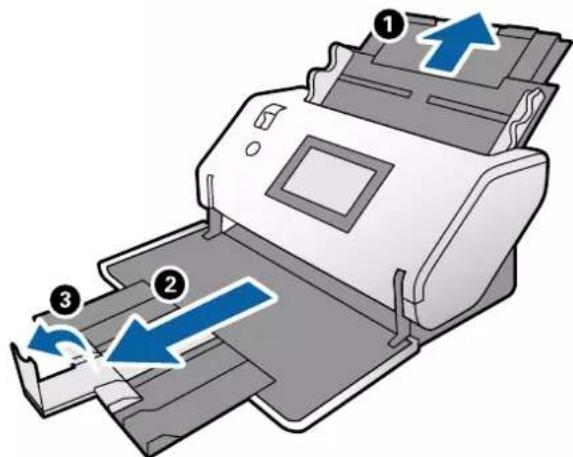 EPSON WorkForce DS30000 - Positionnement d'originaux de forme irrégulière - 2