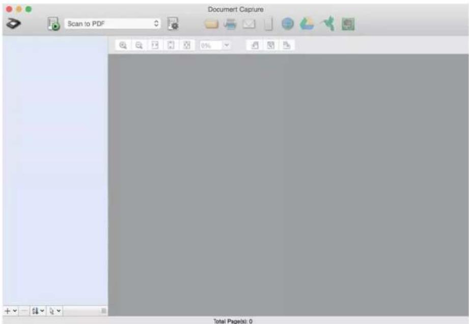 EPSON WorkForce DS30000 - Numériser avec Document Capture (Mac OS) - 1