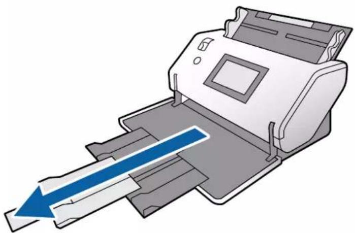 EPSON WorkForce DS30000 - Positionnement d'un document long - 2