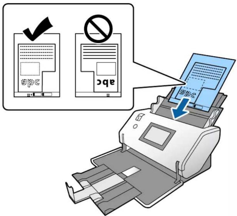 EPSON WorkForce DS30000 - Positionnement d'originaux de forme irrégulière - 5