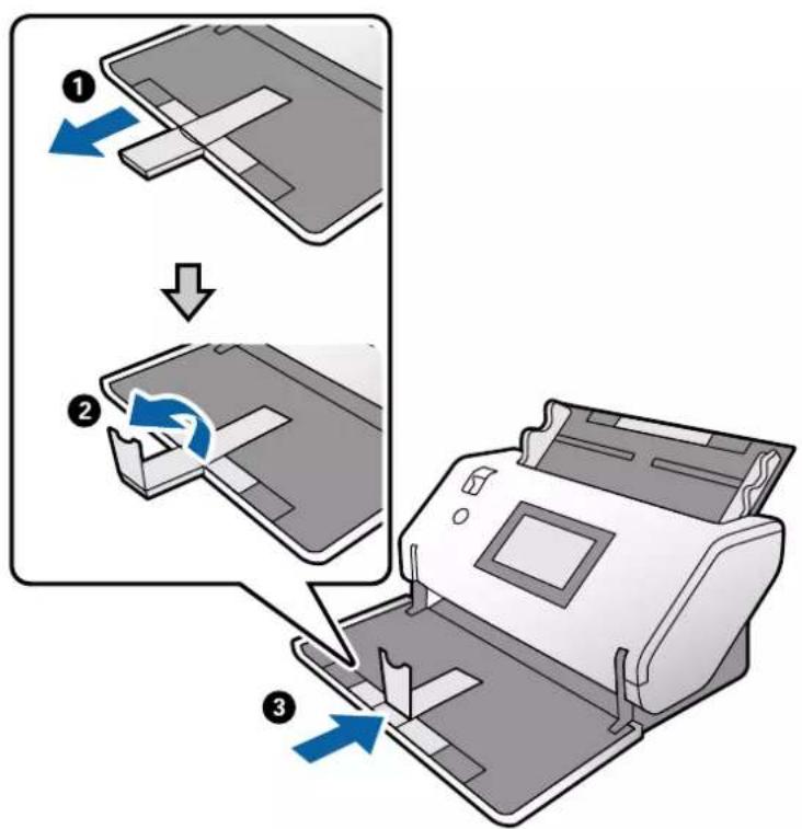 EPSON WorkForce DS30000 - Positionnement de cartes plastifiées - 2