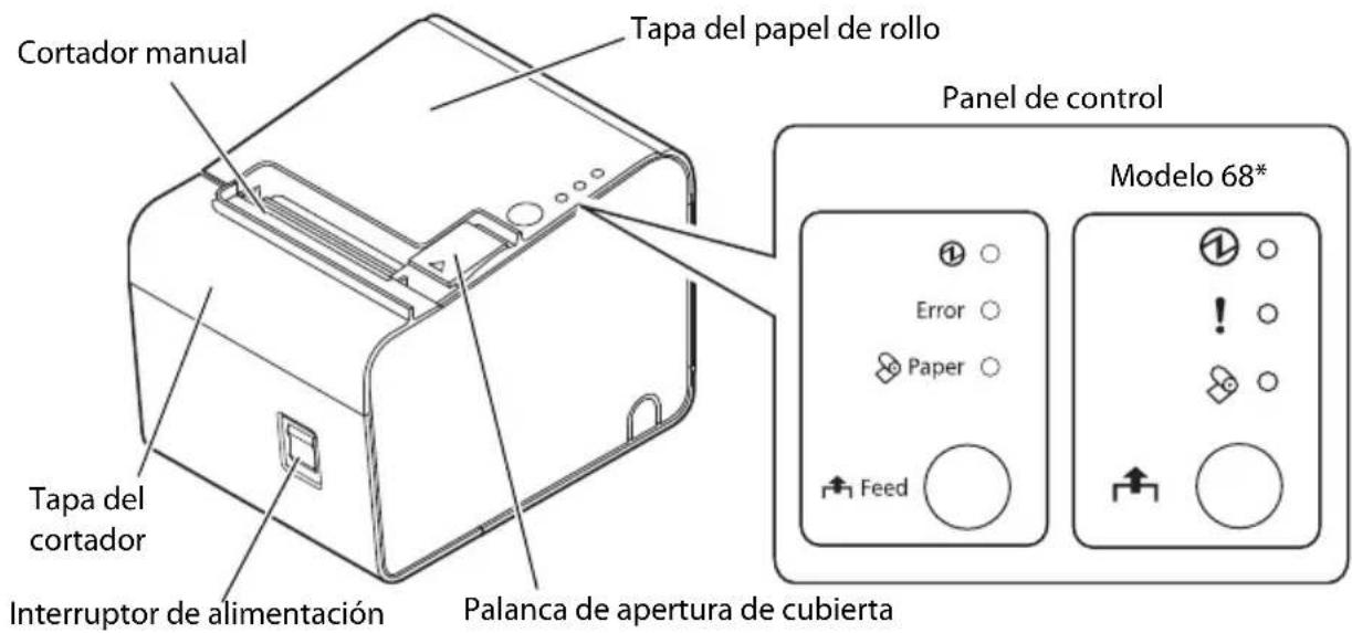 EPSON TML90II LFC - Partes de la impresa - 1