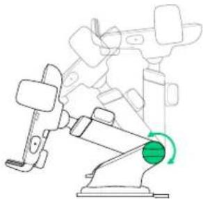 iOttie Easy One Touch 5 - Vis du pied - 2
