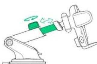 iOttie Easy One Touch 5 - Vis du pied - 1