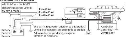 KENWOOD KFC1673MRBL - Lors de l'utilisation de plusieurs paires de haut-parleurs. Cuando se usesvarierparesdealtitudes. - 2