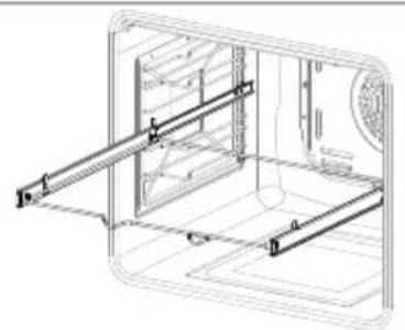 VESTEL VEB24056 - Draad van de telescopische rail - 1