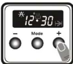 VESTEL VEB24056 - Einstellen der Zeit für halbautomatischen Betrieb (Endzeit) - 2