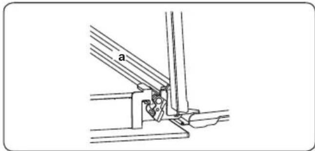 VESTEL VEB24056 - Removal of the Oven Door - 2