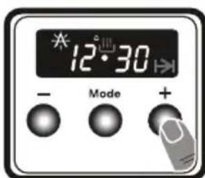 VESTEL VEB24056 - Semi-automatic time adjustment (finishing time) - 2