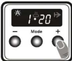 VESTEL VEB24056 - Einstellen der Zeit für halbautomatischen Betrieb (Kochzeit) - 2