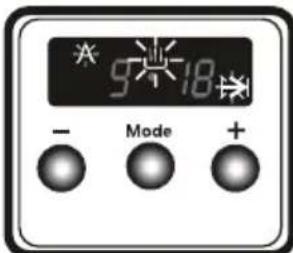 VESTEL VEB24056 - Semi-automatische tijdsinstalling (eindtijd) - 3