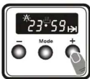 VESTEL VEB24056 - Einstellen der Zeit für vollautomatischen Betrieb - 6