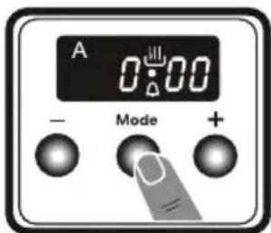VESTEL VEB24056 - Audible warning time adjustment - 1