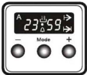 VESTEL VEB24056 - Gebruik van de digitale timer - 1