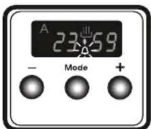 VESTEL VEB24056 - Einstellen der Alarmzeit - 3