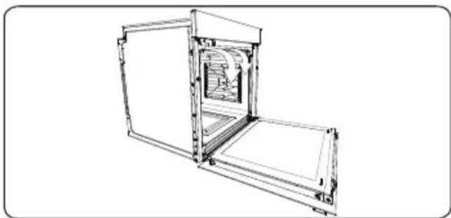 VESTEL VEB24056 - Hot Air Shield System in Built-in Ovens - 1