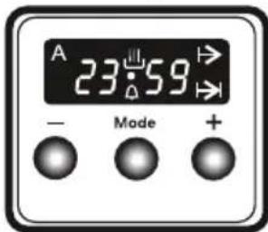 VESTEL VEB24056 - Verwendenden des digitalen Timers - 1
