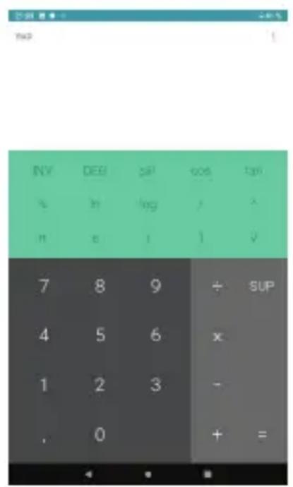 ALCATEL Smart Tab 7 - Calculatrice - 1