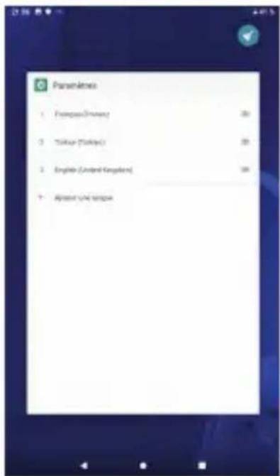 ALCATEL Smart Tab 7 - Acceder aux applications récemment utilisées - 1