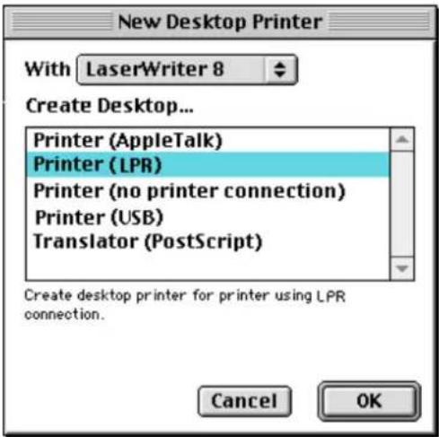 BROTHER NC2100p - Comment sélectionner le serveur d'impression (TCP/IP) - 1