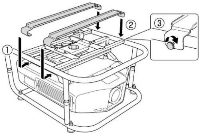 EPSON PowerLite Pro Z11000W - Installazione del proiettore di backup - 3