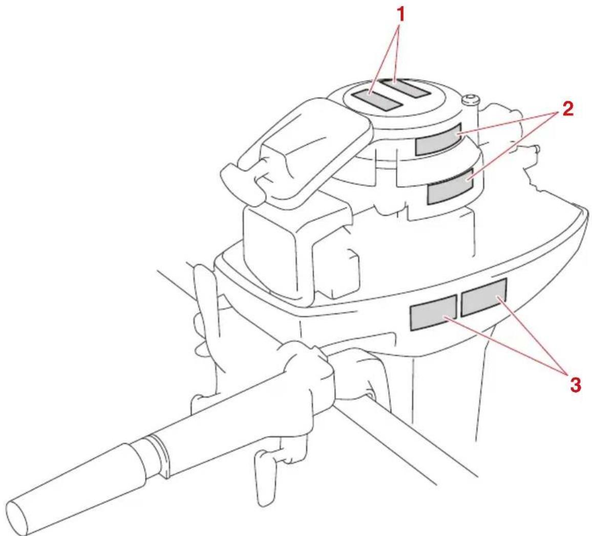 YAMAHA 9.9F (2020) - Etiquettes d'advertisement - 1