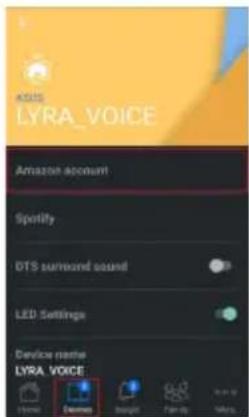ASUS Lyra Voice - Connexion à un compte amazon - 1
