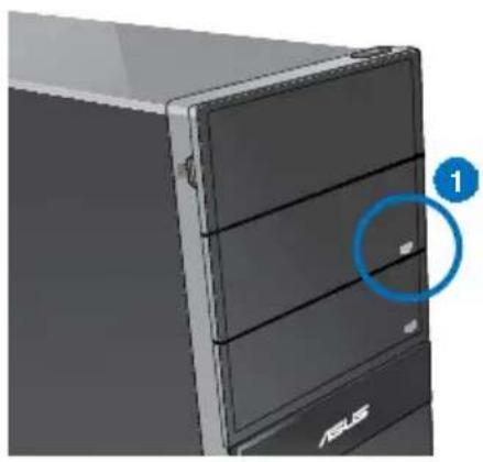 ASUS CG8265 - Optisches Laufwerk verwenden - 1