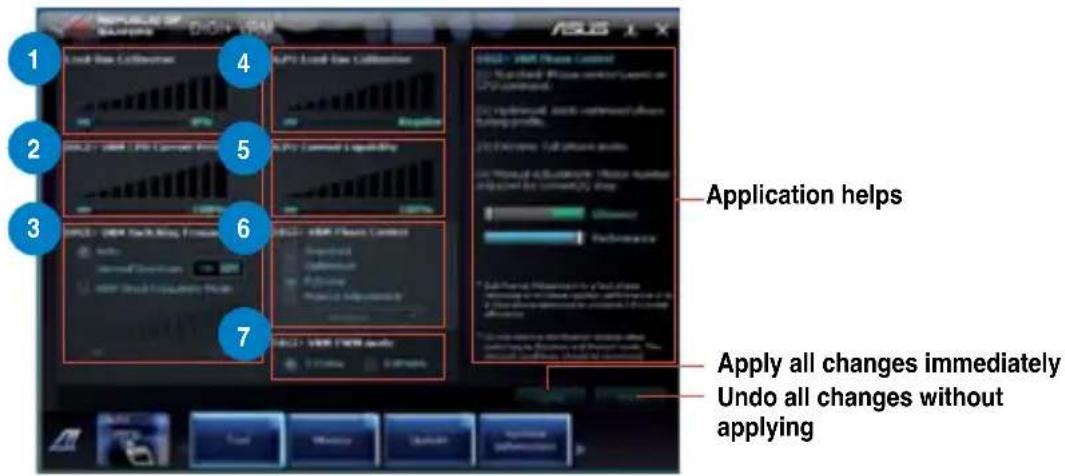 ASUS CG8265 - To launch DIGI+ VRM: - 1