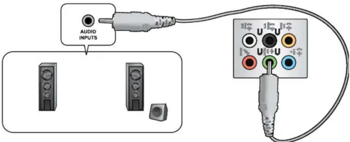 ASUS CG8265 - Connector un système de haut-parleurs 2.0 - 1