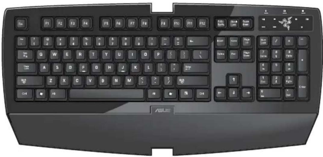 ASUS CG8265 - Clavier de jeu ASUS-Razer Arctosa - 1