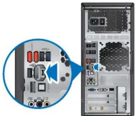 ASUS CG8265 - Pour connecter un péripérisque de stockage USB : - 2