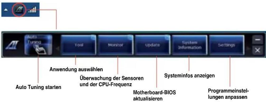 ASUS CG8265 - AI Suite II verwenden - 1